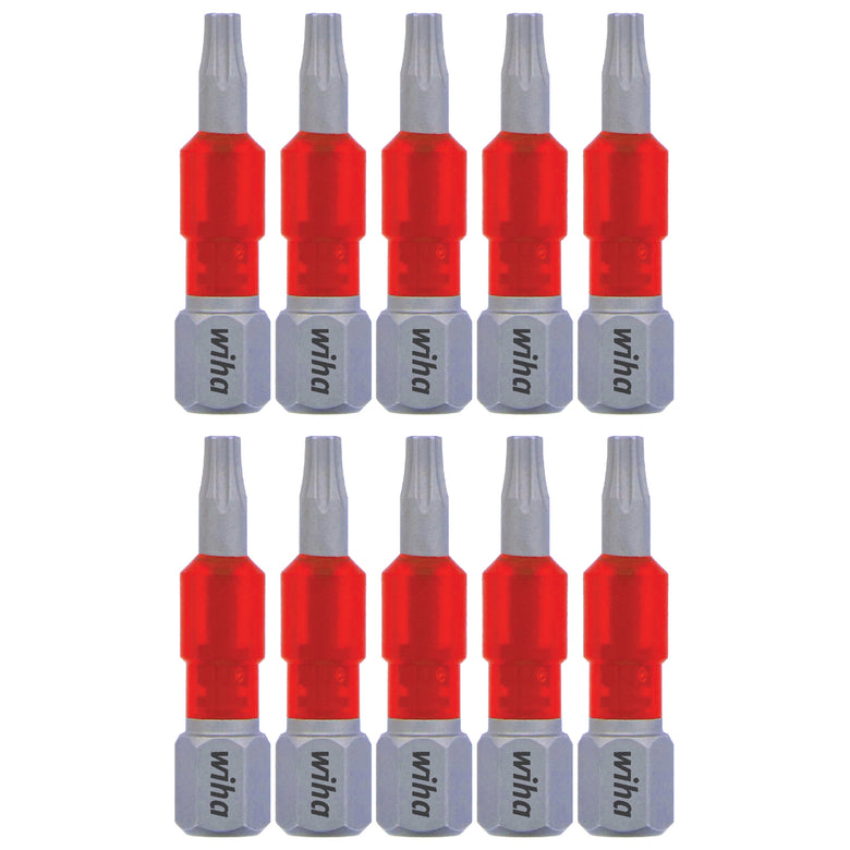 MaxxTor Impact Insert Bit Torx T10 - 29mm - 10 Pack