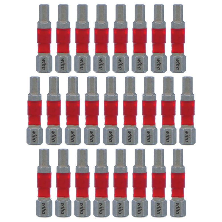MaxxTor Impact Bit Hex 5/32" - 29mm - 25 Pack