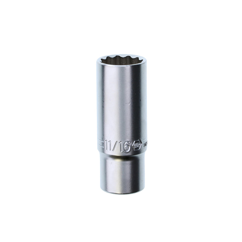 12 Point - 3/8" Drive Deep Socket 11/16"