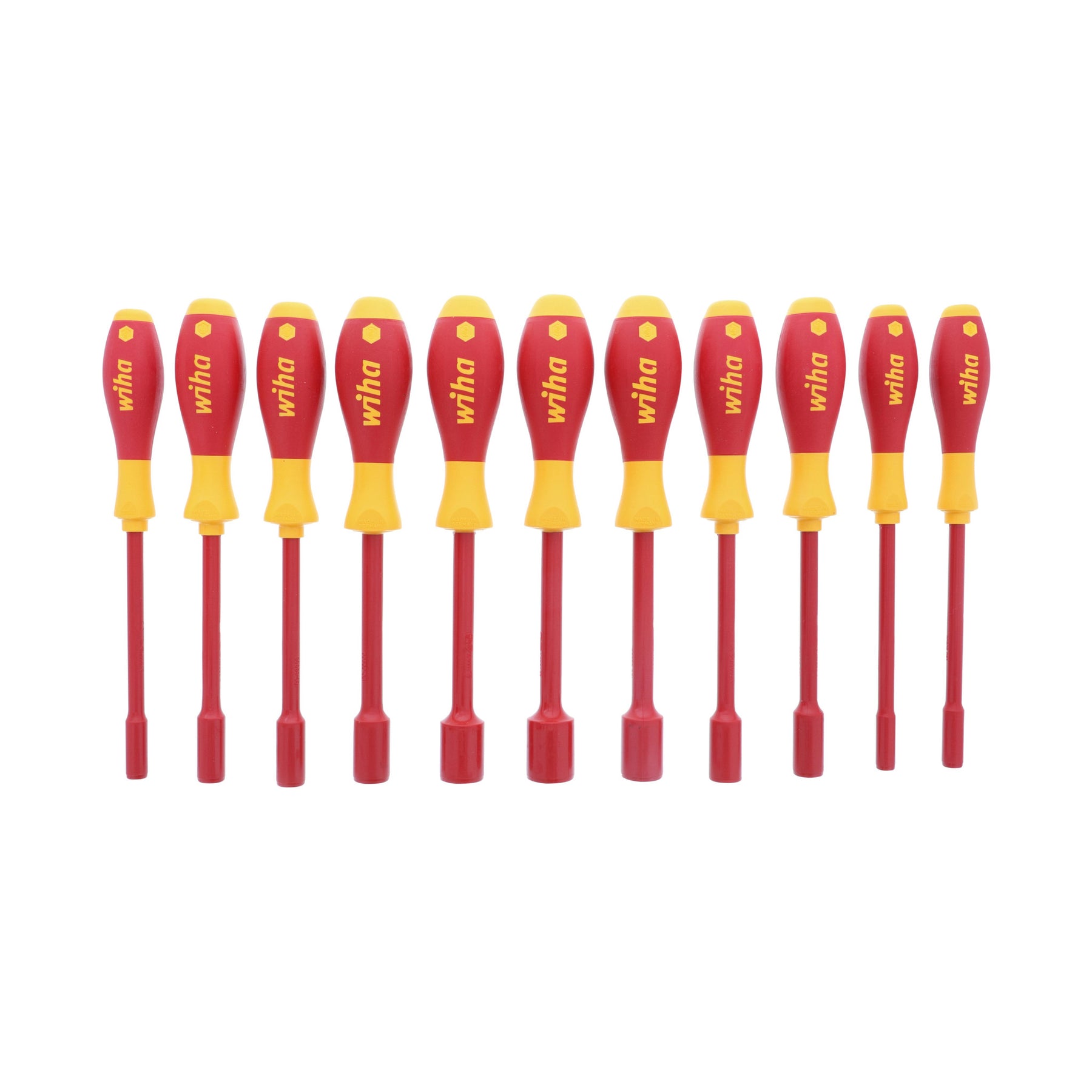 11 Piece Insulated SoftFinish Nut Driver Set - Inch