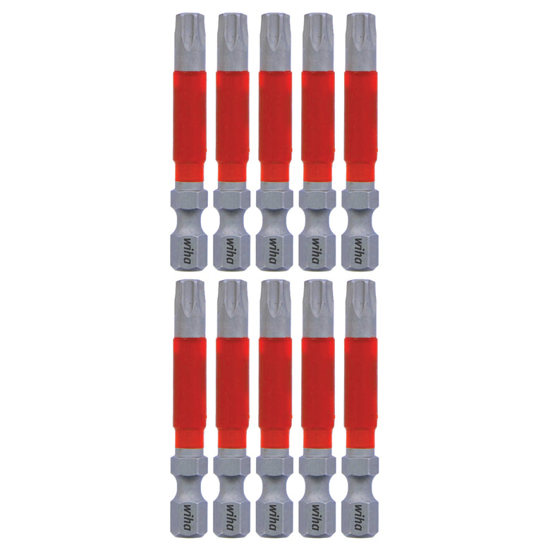 MaxxTor Impact Bit Torx T30 x 49mm - 10 Pack